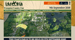 Desktop Screenshot of framptoncountryfair.co.uk